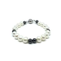 Bracelet Madame Black Femme in Argent Perla MB PERLE LAVICA - MB PERLE LAVICA